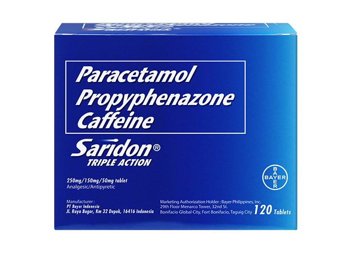 Saridon starts to release in 5 minutes